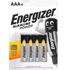 Батарейка AAA/ Батарейка Energizer Alkaline power LR03 AAA BL4 Alkaline 1.5V (4/48/54096) (4 шт.)