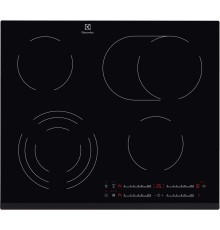 Встраиваемая электрическая панель ELECTROLUX/ Электрическая,  59х52, стеклокерамика, независимая, черная