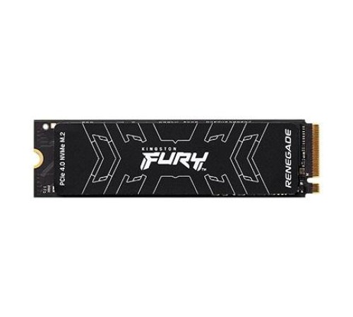 Твердотельный накопитель/ Kingston SSD Fury Renegade, 500GB, M.2(22x80mm), NVMe, PCIe 4.0 x4, 3D TLC, R/W 7300/3900MB/s, IOPs 450 000/900 000, DRAM buffer 512MB, TBW 500, DWPD 0.55, with Heat Spreader (60 мес) Твердотельный накопитель/ Kingston SSD Fury Renegade, 500GB, M.2(22x80mm), NVMe, PCIe 4.0 x4, 3D TLC, R/W 7300/3900MB/s, IOPs 450 000/900 000, DRAM buffer 512MB, TBW 500, DWPD 0.55, with Heat Spreader (60 мес)