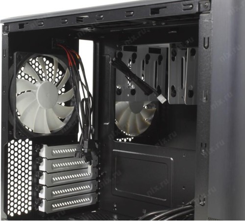Корпус ПК без блока питания/ Case Fractal Design Node 804, Mini-Tower, 3x120mm, 2xUSB-A 3.2 mATX, mITX Black