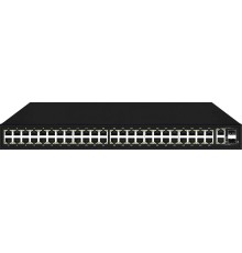 PoE коммутатор Fast Ethernet/ PoE коммутатор Fast Ethernet на 48 x  RJ45 + 2 x  GE Combo uplink портов. Порты: 48 x FE (10/100 Base-T) с поддержкой PoE (IEEE 802.3af/at), 2 x GE Combo Uplink (RJ45 + SFP). Соответствует стандартам PoE IEEE 802.3af/at. Авто