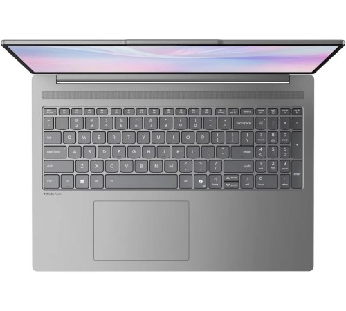 Ноутбук/ Lenovo IdeaPad Slim 5 16AHP10 16"(2880x1800 OLED)/AMD Ryzen 7 8845HS(3.8Ghz)/16384Mb/512PCISSDGb/noDVD/Int:AMD Radeon 780M/Cam/BT/WiFi/80WHr/war 1y/1.76kg/luna grey/noOS + 100W, RU kbd