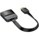 Мультимедиа конвертер Vention HDMI > VGA + аудио, гибкий, плоский