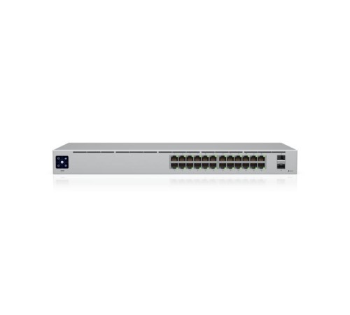 Коммутатор/ 24-port, Layer 2 switch with a silent, fanless cooling system