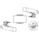 Монтажная консоль/ Wall mounting kit for Poly Studio P15 and Studio R30. Includes: Bracket, hinge and 2 each of plastic anchor, screws M3.5 x 16. Standalone for Wall mounting or to be used with VESA mount 2215-69381-001.