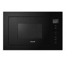 Встраиваемая микроволновая печь Brandt Brandt built-in microwave oven, 3 cooking functions, 8 automatic programs, grill, defrosting, touch control, timer, 25 L capacity, child lock, black color