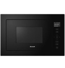 Встраиваемая микроволновая печь Brandt Brandt built-in microwave oven, 3 cooking functions, 8 automatic programs, grill, defrosting, touch control, timer, 25 L capacity, child lock, black color