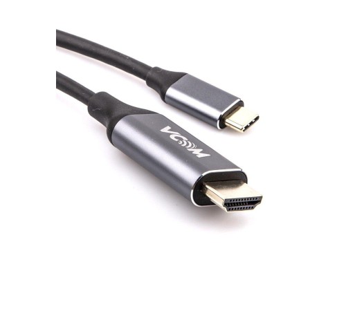 Кабель-адаптер/ Кабель-адаптер USB 3.1 Type-Cm --> HDMI A(m) 4K@60Hz, 1.8m ,Aluminium Shell,VCOM <CU423MC-1.8M> Кабель-адаптер/ Кабель-адаптер USB 3.1 Type-Cm --> HDMI A(m) 4K@60Hz, 1.8m ,Aluminium Shell,VCOM <CU423MC-1.8M>