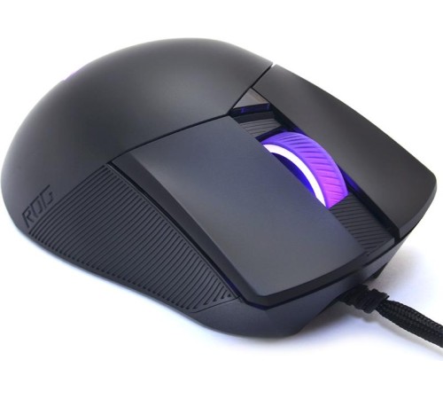 Мышь ASUS ROG GLADIUS III, 79g, Wired, 19K DPI Sensor, 6 programmable buttons & scroll wheel, Black