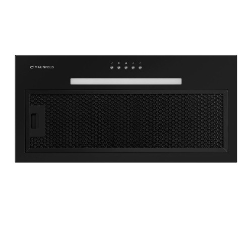 Кухонная вытяжка MAUNFELD/ Полновстраиваемая, 1150 м3/ч, 3 скорости, ширина 59.8 см, глубина 29 см, цвет: черный Кухонная вытяжка MAUNFELD/ Полновстраиваемая, 1150 м3/ч, 3 скорости, ширина 59.8 см, глубина 29 см, цвет: черный