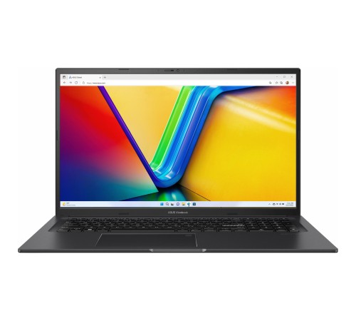Ноутбук/ ASUS K3704VA-AU051 17.3"(1920x1080 (матовый) IPS)/Intel Core i5 13500H(2.6Ghz)/16384Mb/512PCISSDGb/noDVD/Int:Intel Iris Xe Graphics/Cam/BT/WiFi/50WHr/war 1y/2.1kg/Indie Black/DOS Ноутбук/ ASUS K3704VA-AU051 17.3"(1920x1080 (матовый) IPS)/Intel Core i5 13500H(2.6Ghz)/16384Mb/512PCISSDGb/noDVD/Int:Intel Iris Xe Graphics/Cam/BT/WiFi/50WHr/war 1y/2.1kg/Indie Black/DOS