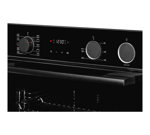 Электрический духовой шкаф Kuppersberg/ 60 см, 80 л, High-Tech, 10 режимов, ПАР, Soft Close, телескопические направляющие, черный цвет Электрический духовой шкаф Kuppersberg/ 60 см, 80 л, High-Tech, 10 режимов, ПАР, Soft Close, телескопические направляющие, черный цвет