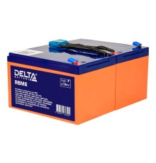Аккумуляторная батарея Delta сменный батарейный картридж для ИБП APC (аналог RBC6)