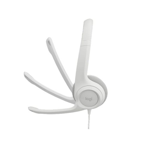 Гарнитура/ Headset Logitech H390  USB White