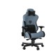 Кресло игровое Anda Seat T-Pro 2, цвет синий/чёрный, размер XL (200 кг), материал ткань (модель AD12) (Мятая упаковка)