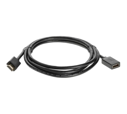 Кабель/ Кабель удлинительный  HDMI-19M---HDMI-19F ver 2.0, 2m, Telecom <TCG-235MF-2M>