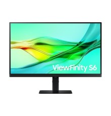 Монитор Samsung 27" ViewFinity S6 S60UD S27D604UAI IPS 16:9 2560x1440x100Hz 5ms 350cd 1000:1 1,07B 178/178 DP (IN); DP (OUT); HDMI; USB-C (90 Вт); USB3.0x3; RJ45; HAS Pivot Tilt Swiv VESA Black