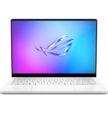 Ноутбук/ ASUS ROG Zephyrus G14 GA403WW-QS100W 14"(2880x1800 OLED 120Hz)/AMD Ryzen AI 9 HX 370(2Ghz)/32768Mb/1024PCISSDGb/noDVD/Ext:NVIDIA GeForce RTX 5080(16384Mb)/Cam/BT/WiFi/73WHr/war 1y/1.57kg/Platinum White/Win11Home +  +чехол