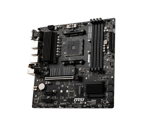 Материнская плата/ MB MSI AMD B550 sAM4, 4xDDR4(128GB), D-SUB/HDMI 2.1/DP, 1xPCIe 4.0x16, 2xPCIe 3.0, 1xLAN, Wi-Fi, BT, 4xSATA 6Gb/s, 2xM.2, 4xUSB 3.2, 2xUSB 2.0, 1xPS/2, mATX Материнская плата/ MB MSI AMD B550 sAM4, 4xDDR4(128GB), D-SUB/HDMI 2.1/DP, 1xPCIe 4.0x16, 2xPCIe 3.0, 1xLAN, Wi-Fi, BT, 4xSATA 6Gb/s, 2xM.2, 4xUSB 3.2, 2xUSB 2.0, 1xPS/2, mATX