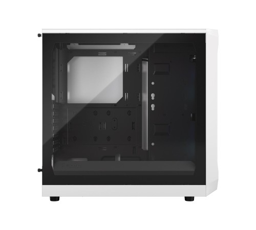 Корпус ПК без блока питания/ Case Fractal Design Focus 2 RGB, Midi-Tower, 2x140mm RGB, 2xUSB-A 3.2 ATX, mATX, mITX White