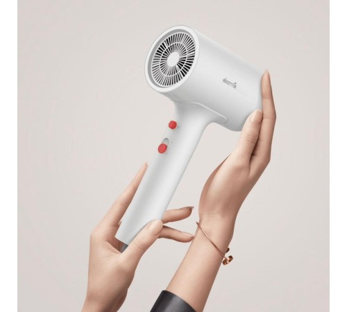 Фен deerma Hair Dry DEM-CF10W White (Мятая упаковка) Фен deerma Hair Dry DEM-CF10W White (Мятая упаковка)