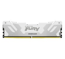 Память оперативная/ Kingston 64GB 6400MT/s DDR5 CL32 DIMM (Kit of 2) FURY Renegade White XMP