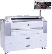 МФУ Rowe ecoPrint  i6 и Scan 450i, 2 рулона, 6 м/мин, стандартный выходной лоток, пусковой/ Rowe ecoPrint i6, 2 rolls, standard delivery tray, Scan 450i, Toner & Developer