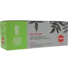 -/ Картридж лазерный Cactus CS-TK590M TK-590M пурпурный (5000стр.) для Kyocera FS-C2026MFP/C2126MFP/C25