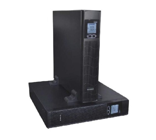 Источник бесперебойного питания IRBIS UPS Online  3000VA/2700W, LCD,  8xC13 outlets, USB, RS232, SNMP Slot, Rack mount/Tower