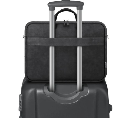 Defender Сумка для ноутбука Solid 15.6" PU кожа, черный, карман