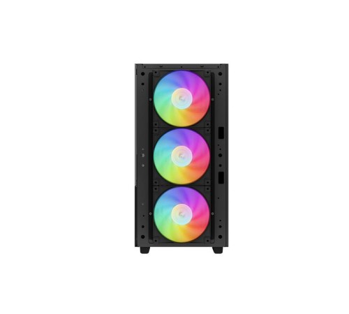 корпус Deepcool CH560 без БП, боковое окно (закаленное стекло), 3x140мм ARGB вентилятор спереди и 1x120мм ARGB вентилятор сзади, черный, ATX (R-CH560-BKAPE4-G-1)