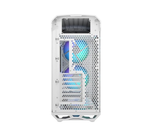 Корпус ПК без блока питания/ Case Fractal Design Torrent RGB TG Clear Tint, Full-Tower, 2x180mm + 3x140mm RGB, 2xUSB-A 3.2 + 1xUSB 3.2 Type-C E-ATX, SSI-CEB, SSI-EEB, ATX, mATX, mITX White