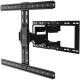 Кронштейн ONKRON/ 32-90" макс 400*600 наклон -5°/+10°, поворот ±40° Макс нагрузка 50кг, от стены 34-330мм, черный