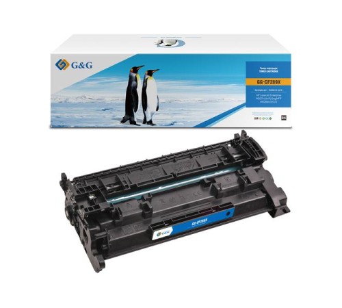 Картридж Cartridge G&G 89X для HP LJ M507n/dn/X/dng;M528dn/f/C/Z с чипом 10 000 стр. аналог CF289X  гарантия 36 мес.