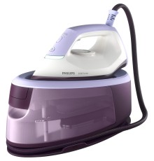 Парогенератор Philips/ Парогенератор Philips, мощность 2400 Вт, объем 1.4 л , подача пара 120 г/мин, паровой удар 350 г/мин, вертикальное отпаривание, цвет фиолетовый