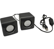 Defender#1 Акустическая 2.0 система SPK 33 серый, 5 Вт, питание от USB