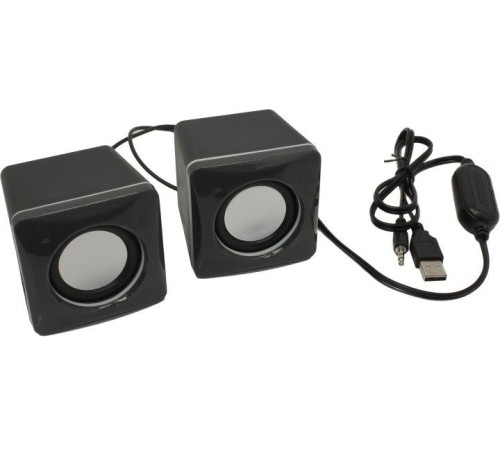 Defender#1 Акустическая 2.0 система SPK 33 серый, 5 Вт, питание от USB
