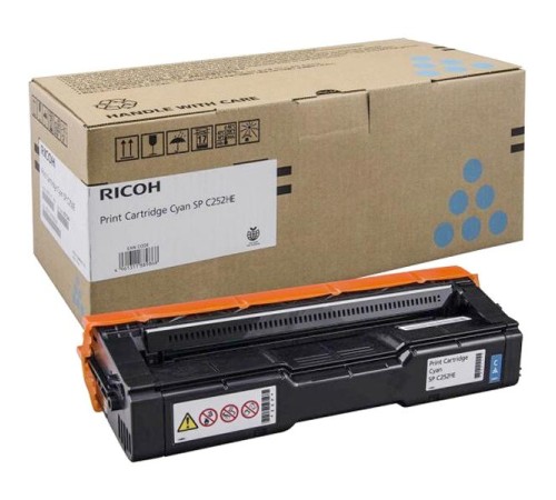 Принт-картридж высокой емкости, голубой, тип SPC252HE Print Cartridge Cyan SP C252HE
