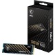 Твердотельный накопитель MSI SSD SPATIUM M450, 1000GB, M.2(22x80mm), NVMe, PCIe 4.0 x4, 3D TLC, R/W 3400/2500, IOPs , TBW 350, DWPD 0.19 (5 лет)