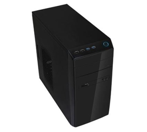 корпус MiniTower Powerman ES726 Black PM-450ATX  U2*2+U3*2+A(HD) mATX (существенное повреждение коробки)