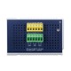 коммутатор/ PLANET IGS-6325-16T4S IP30 Industrial L3 16-Port 10/100/1000T + 4-port 1G/2.5G SFP Full Managed Switch (-40 to 75 C, dual redundant power input on 9~48VDC terminal block, 2*DI, 2*DO, ERPS Ring, 1588 PTP TC, Modbus TCP, Cybersecurity features,