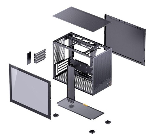Корпус без блока питания/ Case JONSBO D32 STD, Mini-Tower, TG, no fan, 1xUSB-A 3.0 + 1xUSB-C 3.1, mATX, mITX Black Корпус без блока питания/ Case JONSBO D32 STD, Mini-Tower, TG, no fan, 1xUSB-A 3.0 + 1xUSB-C 3.1, mATX, mITX Black