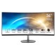 Монитор MSI PRO MP341CQ 34" 21:9 UWQHD(3440x1440) VA Curve1500R,1ms(MPRT),3000:1,100M:1,300nit,178/178,2xHDMI 2.0,DP 1.2,Tilt,Speaker,VESA,100Hz,Black,1y war-ty