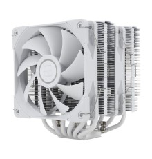 Кулер для процессора/ CPU Cooler Thermalright Peerless Assassin 120 White (4-pin PWM, 157mm, Ni/CU, 6x6mm, 2x120mm, 66.17CFM, 25.6dBA, 1550RPM, S: 1700, 1200, 20XX, 115X, AM5, AM4)