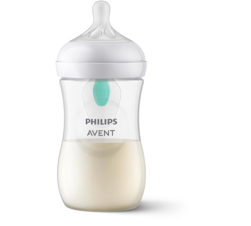Бутылочка Avent/ Бутылочка для кормления c клапаном AirFree 250 мл, 1 шт, серия NATURAL Response, пластик