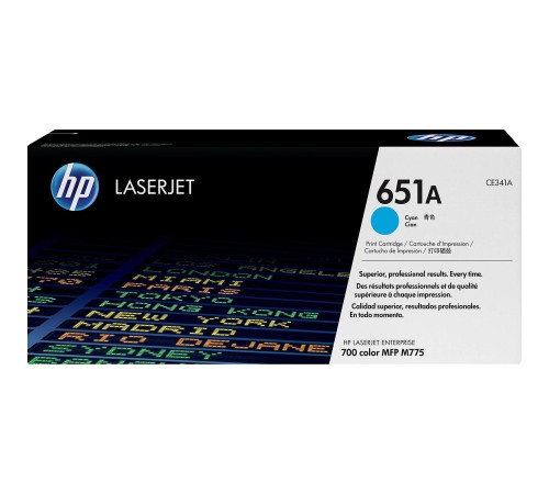 Тонер-картридж/ HP 651A Cyan LaserJet Print Cartridge