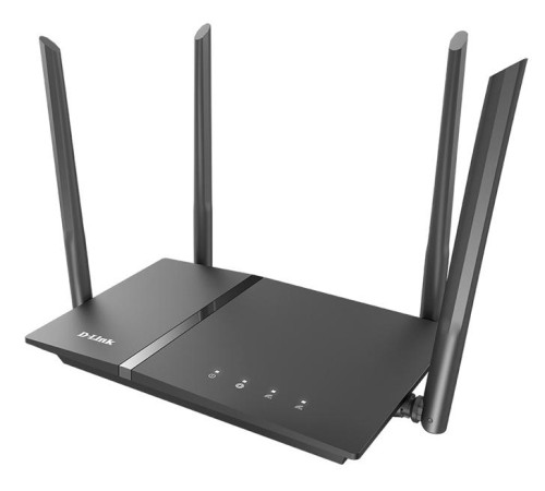 Wi-Fi роутер D-Link Беспроводной двухдиапазонный маршрутизатор AC1200 Wave 2, 1x1000Base-T WAN, 4x1000Base-T LAN, 1хUSB, 3G/LTE, 4 внешние несъемные антенны 5 дБи