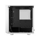 Корпус ПК без блока питания/ Case Fractal Design Meshify 2 Mini TG Clear Tint, Mini-Tower, 1x120mm + 1x140mm, 2xUSB-A 3.2 + 1xUSB 3.2 Type-C mATX, mITX, mDTX White