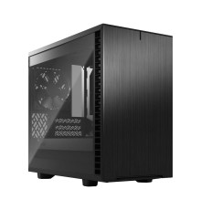 Корпус ПК без блока питания/ Case Fractal Design Define 7 Nano TG Light Tint, Mini-Tower, 1x120mm + 1x140mm, 2xUSB-A 2.0 + 2xUSB-A 3.2 + 1xUSB 3.2 Type-C mITX, mDTX Black