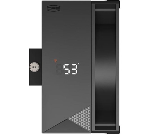 Кулер для процессора PCCooler RT500 Digital ARGB BK, 120mm FAN, 5 HEAT PIPES, 4-PIN PWM, 500-2200 RPM, 34.9 DBA, HYDRO BEARING, LED temp., LGA 1851/1700/1200/115X, AMD AM5/AM4